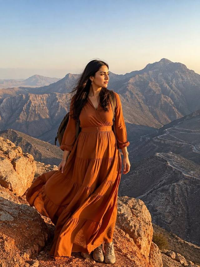 Aisha Malik, Travel creator in Ras Al Khaimah