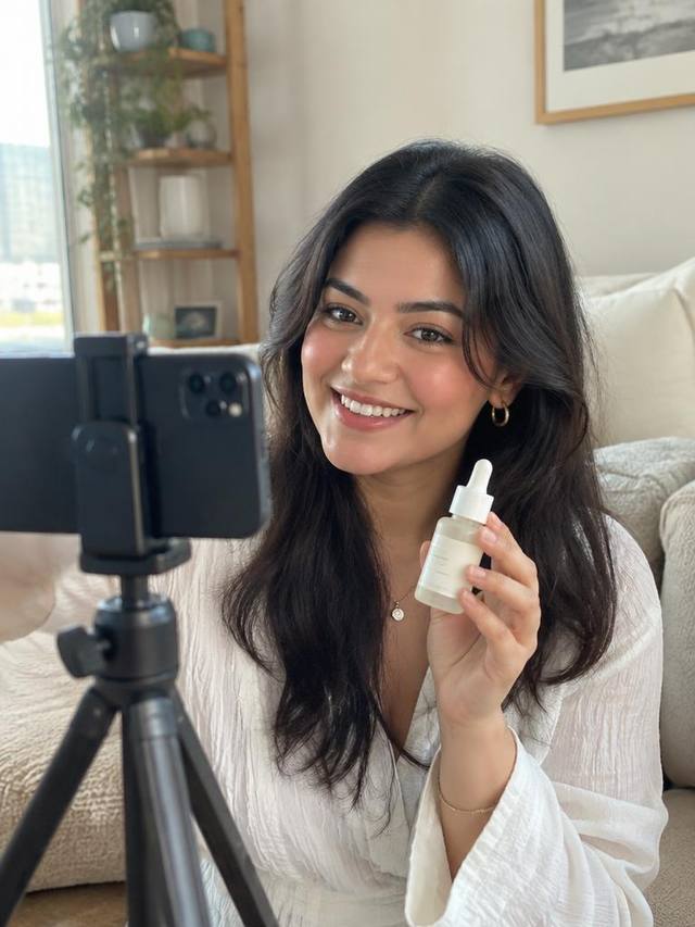 Mira Desai, UGC creator in Ajman