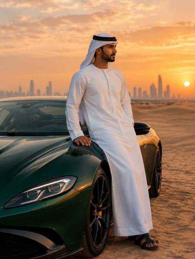 Omar Al Mansoori, Automotive creator in Abu Dhabi