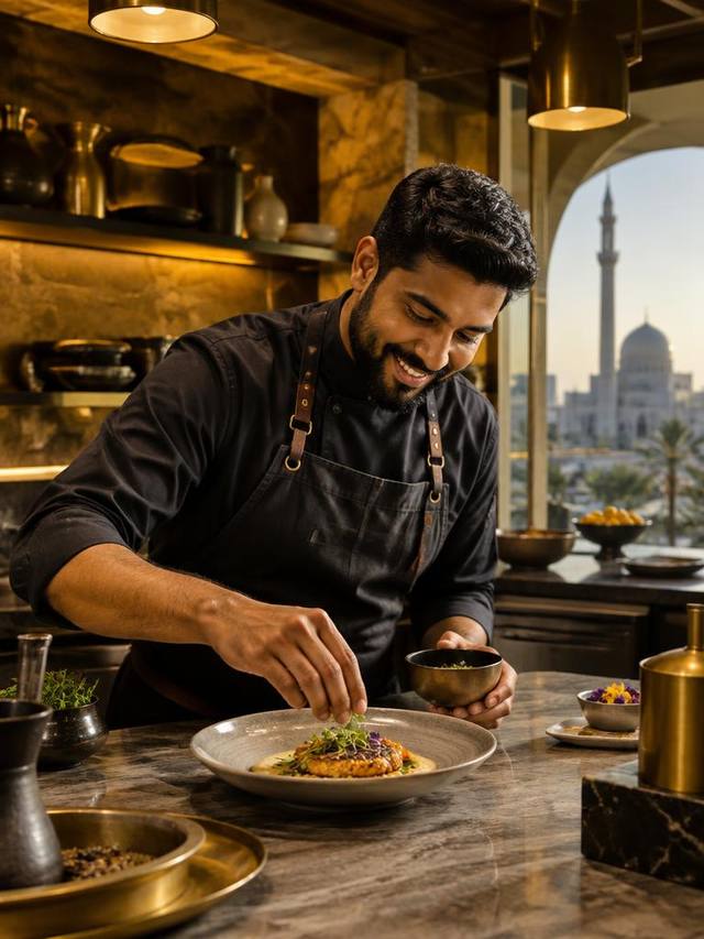 Yousef Rahman, Food creator in Sharjah